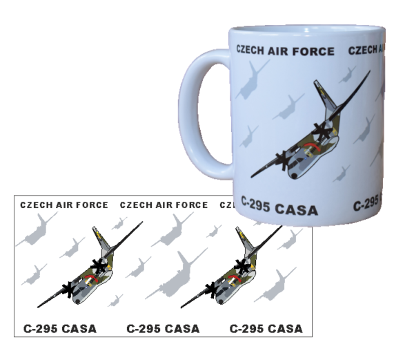 Hrnek C-295 CASA CzAF