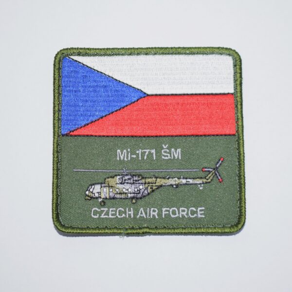 Nášivka Mi-171 ŠM s vlajkou